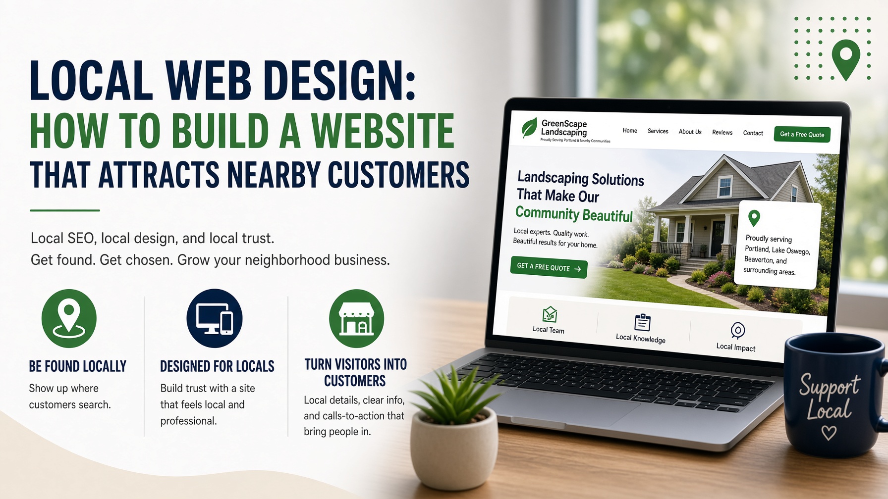 Local Web Design: How to Build a Website That Attracts Nearby Customers