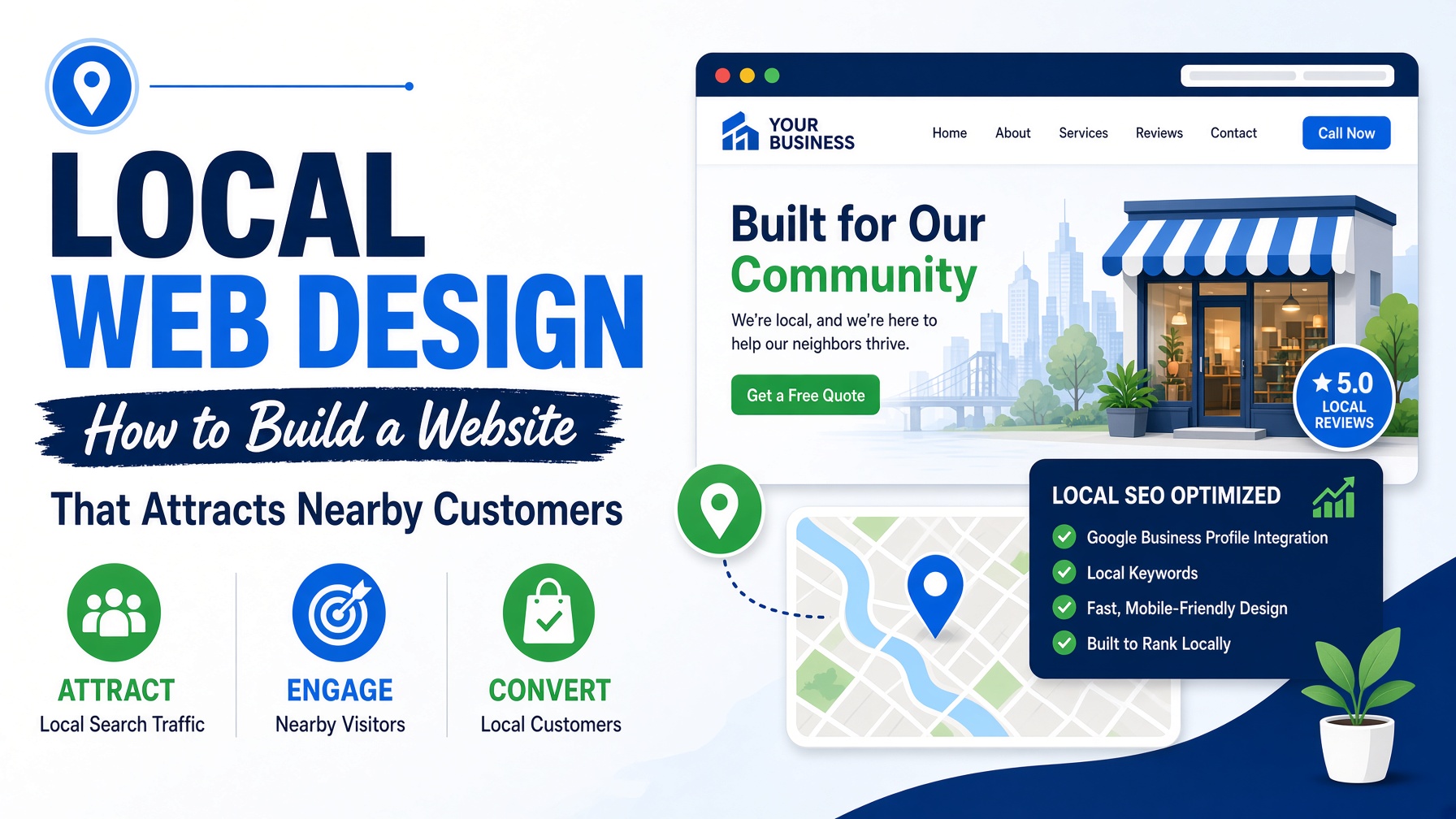 Image showing Local Web Design, web design, web development, ecommerce stores
